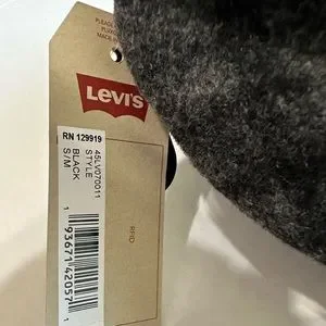 Levi s Other Levis Mens Sherpalined Blackgray Plaid Trapper Winter Hat Sm Nwt Rn 29919 Poshmark